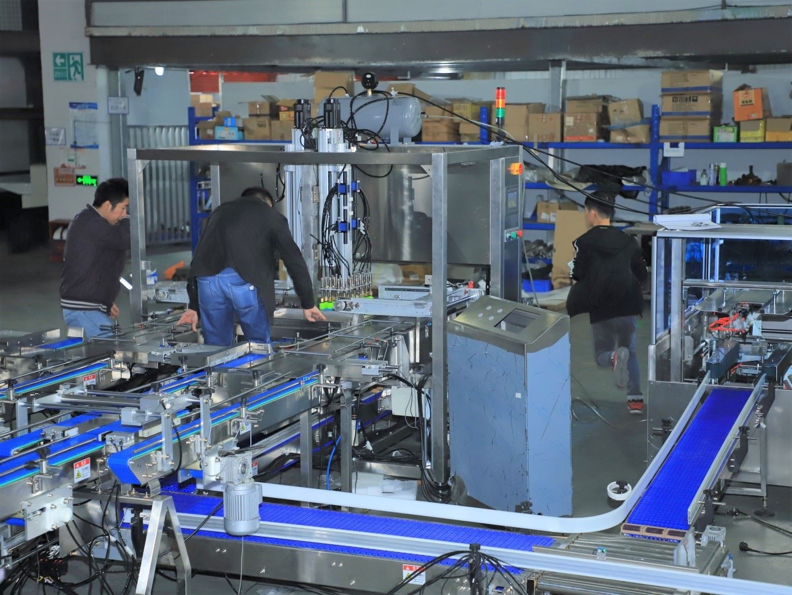 rectangular robot loading machine case packaging box packaging carton arm robot packaging robot machine manufacturer wholesale