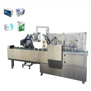 Máquina empacadora automática de cajas horizontales Máquina estuchadora
